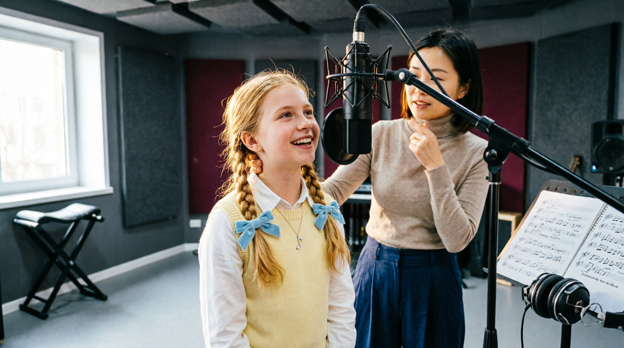 работа с педагогом по вокалу