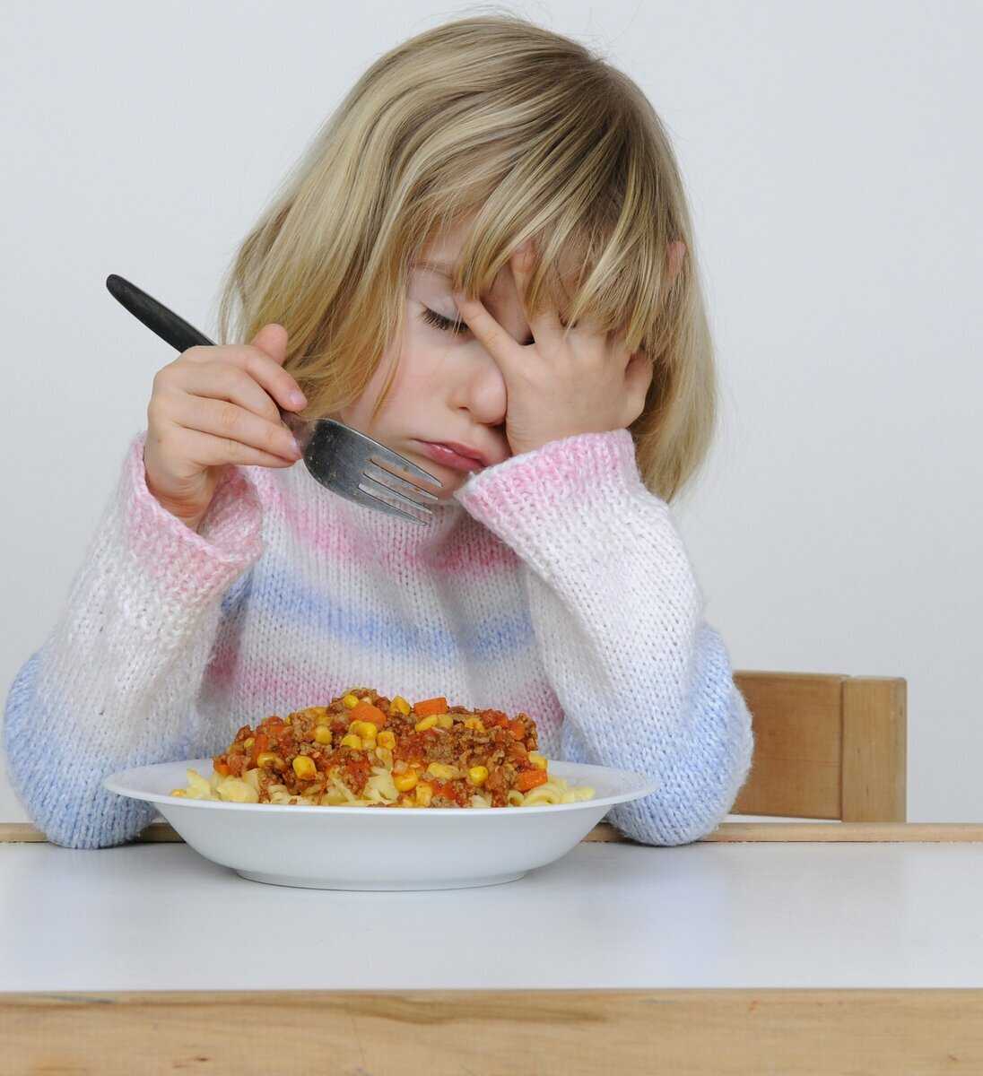 Что делать если у ребенка пропал аппетит