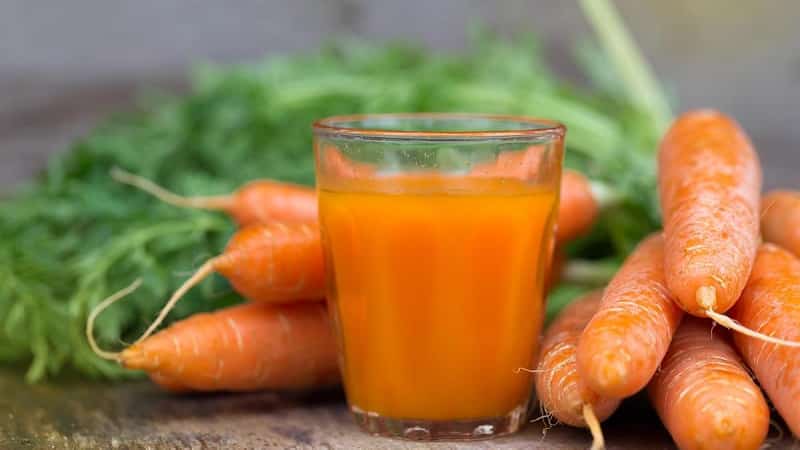 Морковный сок – нарядный корешок для нашего здоровья