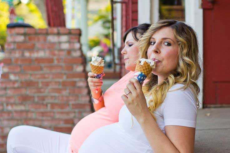 Мороженое во время беременности | можно ли беременным есть мороженое