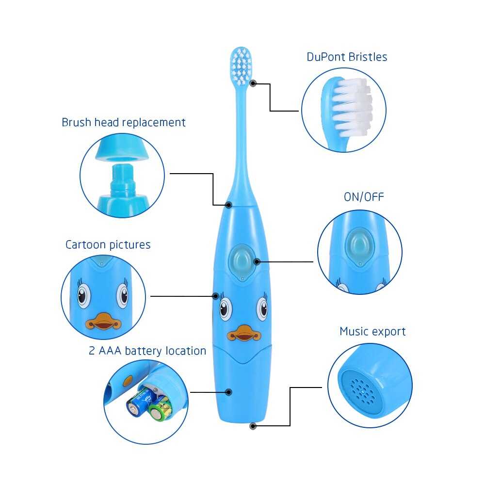 как правильно выбрать электрическую зубную щетку детскую