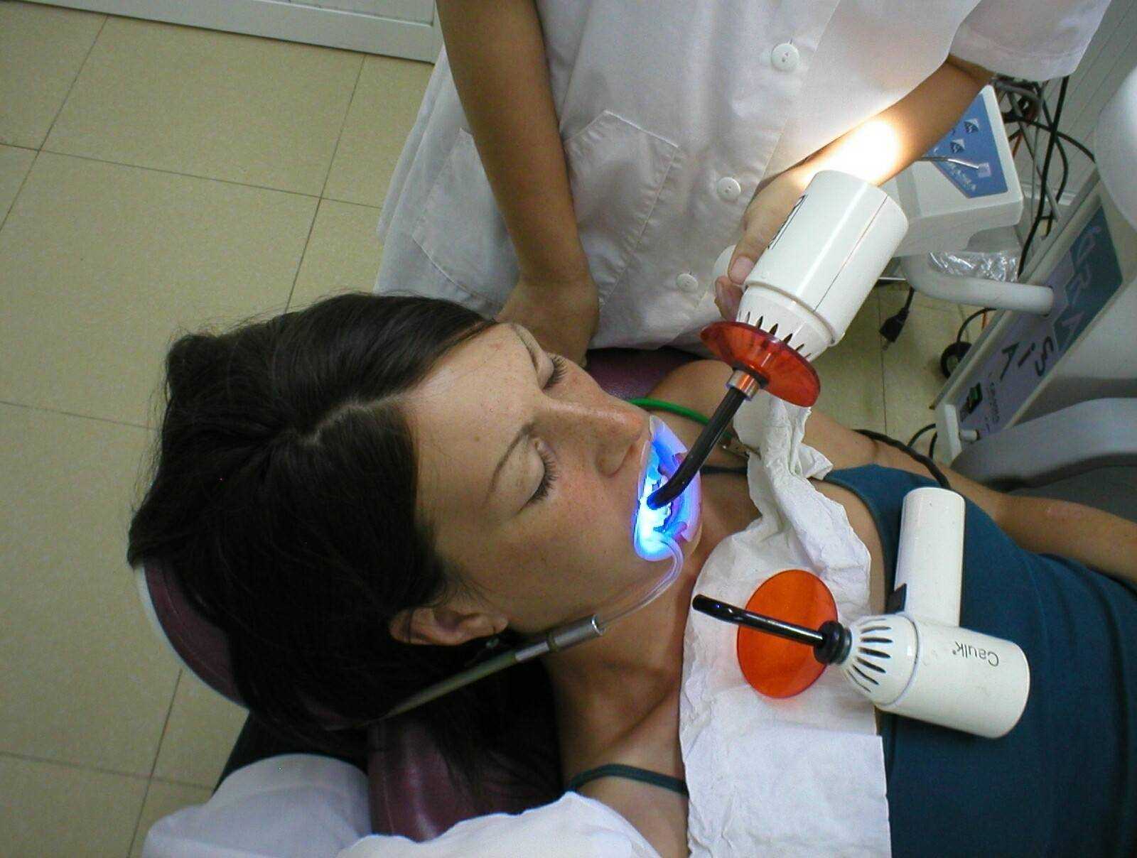 отбеливание зубов под общим наркозом