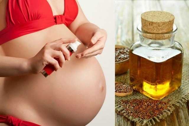 Льняное масло от растяжек при беременности - все о беременности
