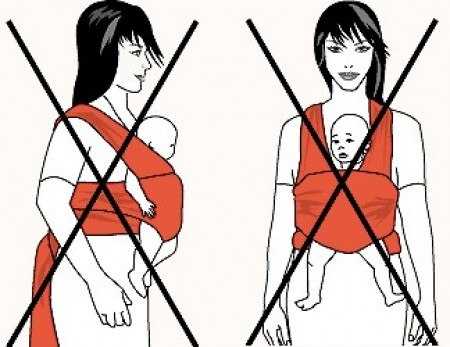Позы для ношения ребенка: как правильно держать и носить малыша?