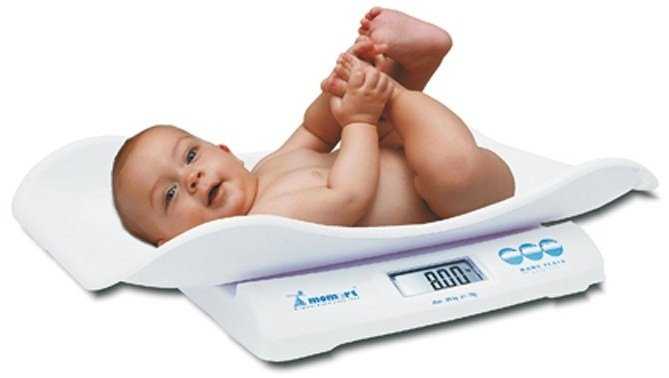 Весы для новорожденного и взвешивание малыша: как правильно