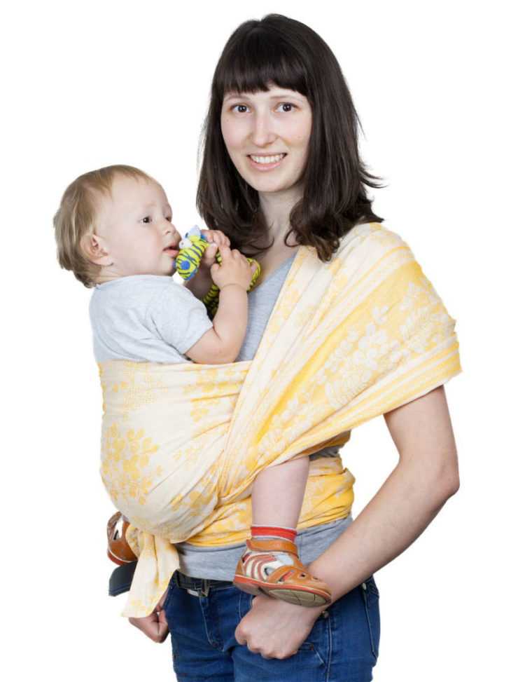 Что такое слинг С какого возраста можно носить ребенка в слинге Какими они бывают Как правильно носить малыша в слинге
