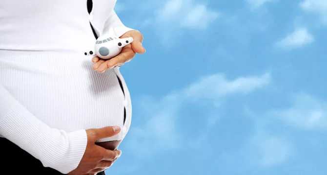 Можно ли беременным летать на самолете?