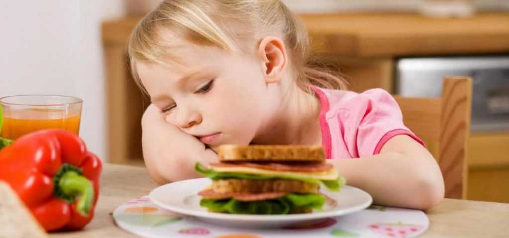 Потеря аппетита у детей как симптом: возможные причины плохого аппетита
