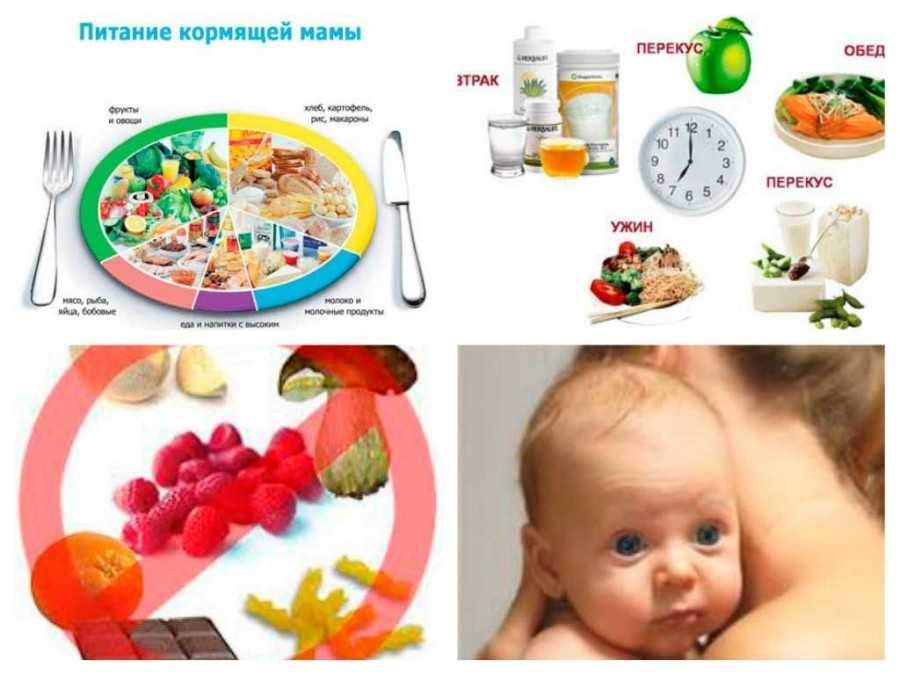 Диета при коликах у новорождённых: питание кормящей мамы