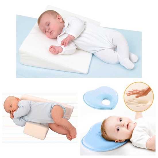Анатомическая подушка для новорожденного: виды, как использовать