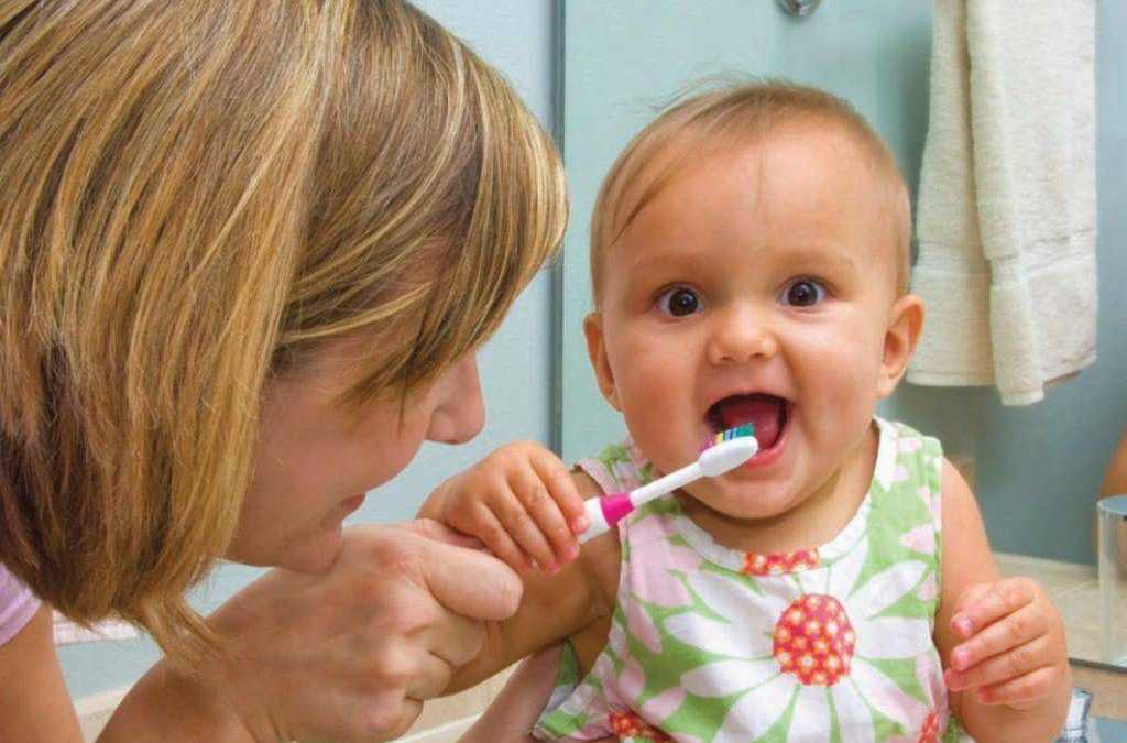 Детская зубная паста с фтором