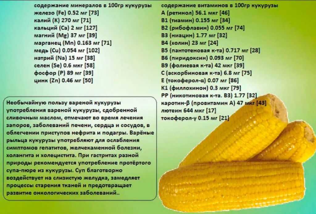 Кукуруза с какого возраста можно давать