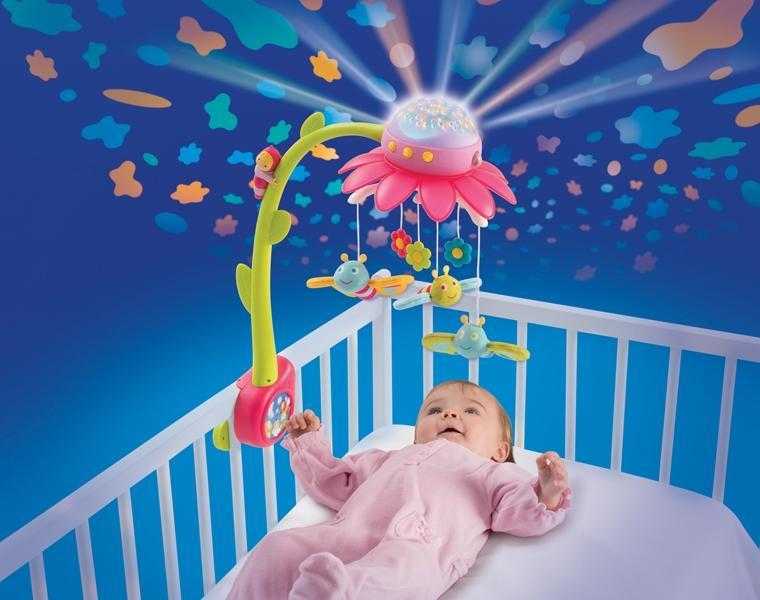 Как выбрать мобиль на кроватку для новорожденных
