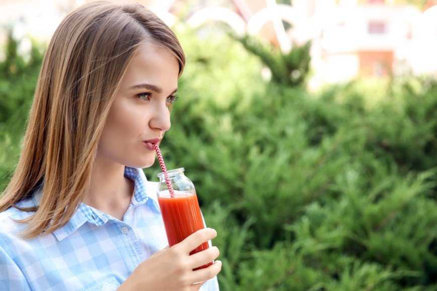 Польза томатного сока для организма женщины. витамины и свойства.