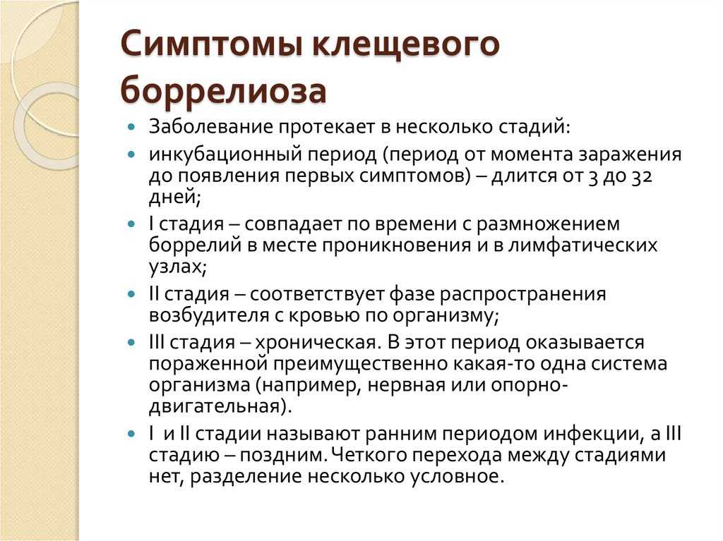Клещевой энцефалит клиническая картина