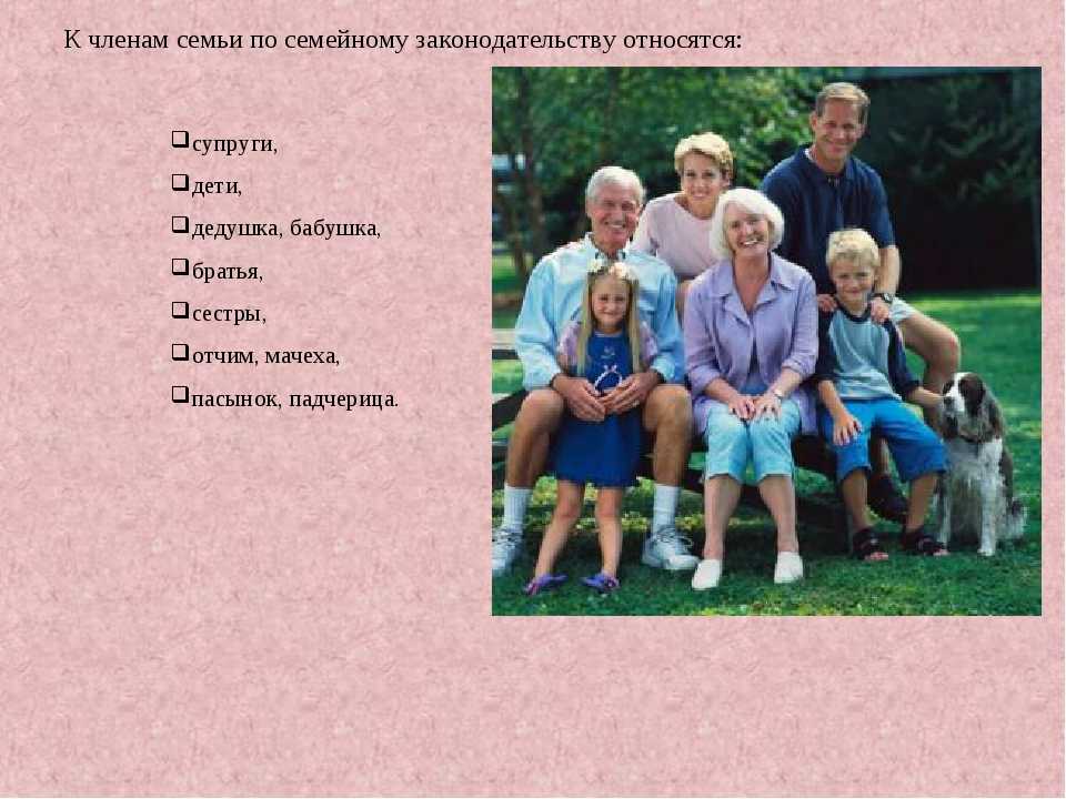 Семья горбатовых состоит из шести человек супругов