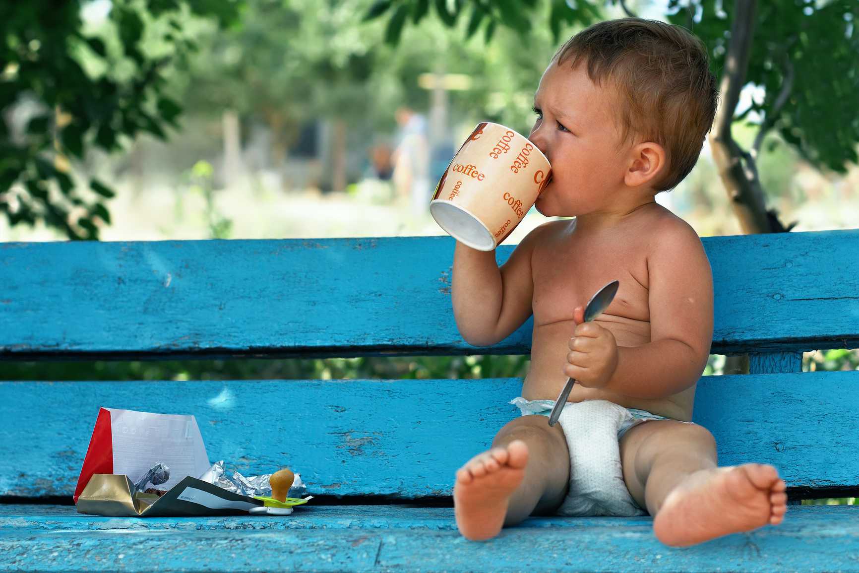 Кофе - с какого возраста ребенку можно пить кофе