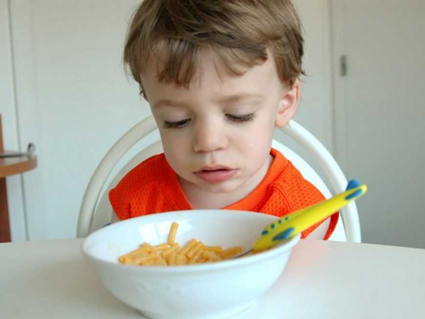Почему ребенок в 1-2 года не кушает или стал мало есть?