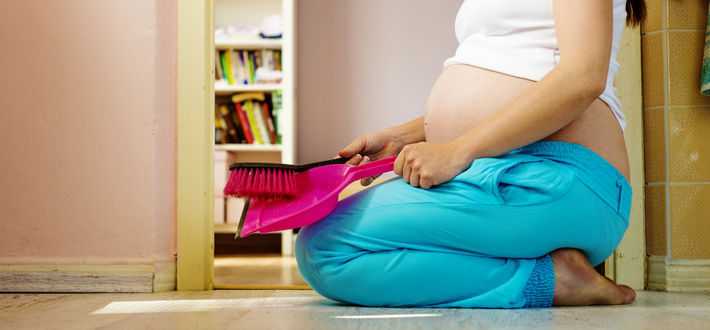 «синдром гнездования» у беременных - образ жизни во время беременности