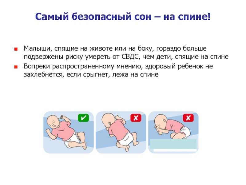 Можно ли новорожденному лежать на животе