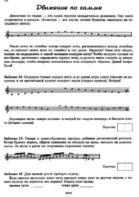 Уроки фортепиано для начинающих (урок 1)