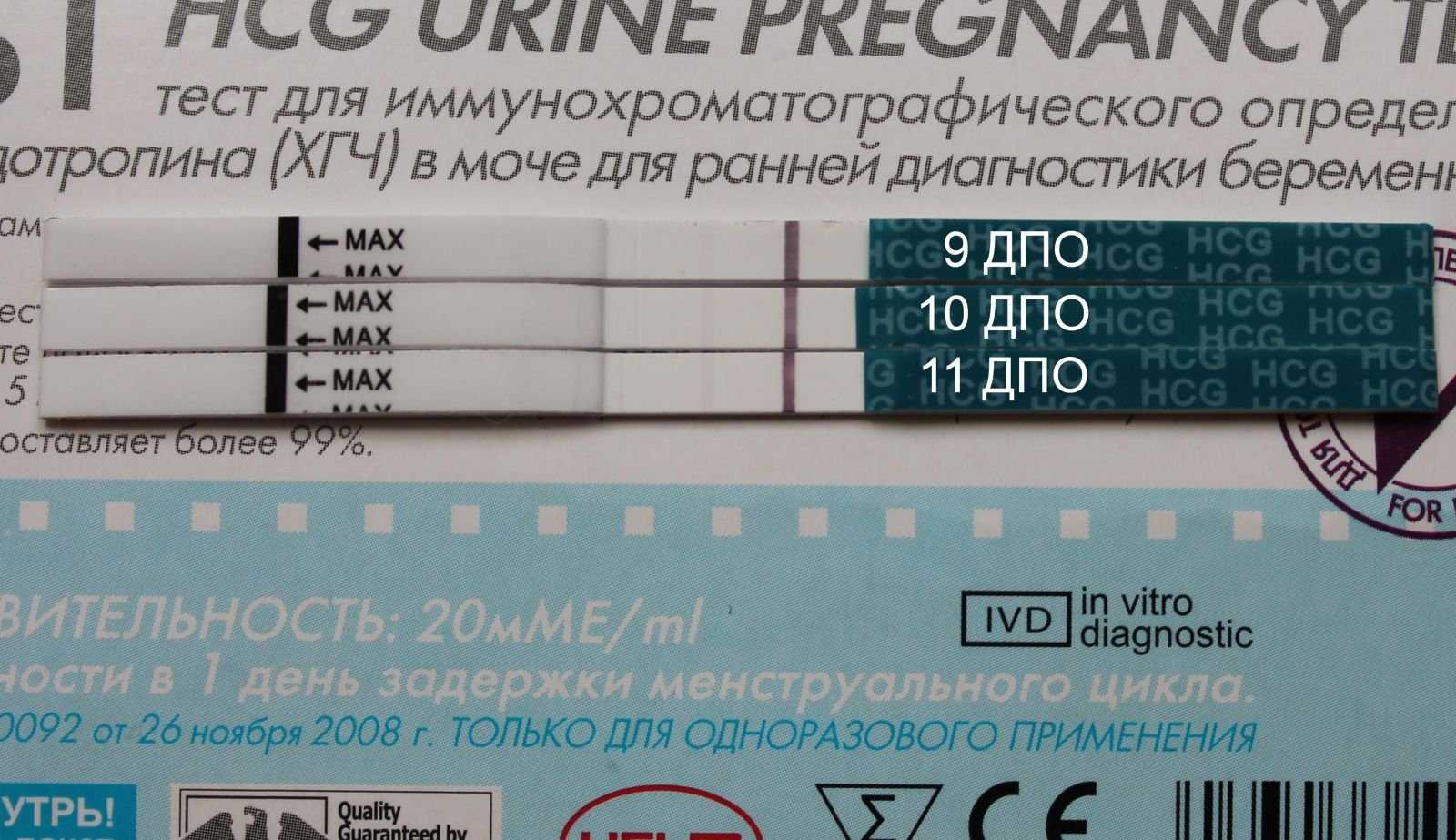 Что делать, если тест на беременность показывает слабую вторую полоску?